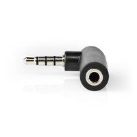 Nedis CAGP22980BK tussenstuk voor kabels 3.5 mm 3,5 mm Zwart - thumbnail