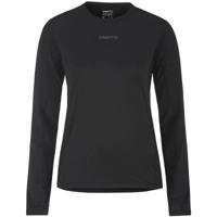 Craft ADV Essence 2 hardloopshirt lange mouw zwart dames
