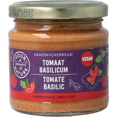 Your Organic Nat yon sandwichspread tom bas bio