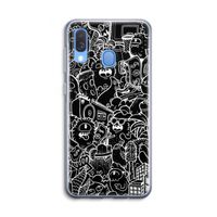 Vexx Black City : Samsung Galaxy A40 Transparant Hoesje