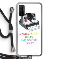 Smile: Huawei P Smart (2020) Transparant Hoesje met koord