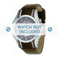 Diesel horlogeband DZ9030 Leder Bruin 22mm