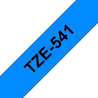 Labeltape Brother TZe, TZ TZe-541 Kunststof Tapekleur: Blauw Tekstkleur:Zwart 18 mm 8 m