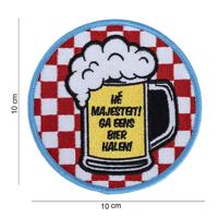 Embleem stof Hmajesteit! Embleem stof Hmajesteit!