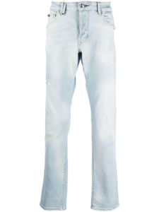 Philipp Plein jean à coupe droite - Bleu