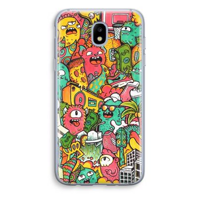 Vexx City: Samsung Galaxy J5 (2017) Transparant Hoesje