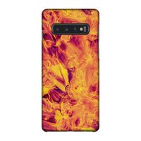 Eternal Fire: Samsung Galaxy S10 4G Volledig Geprint Hoesje