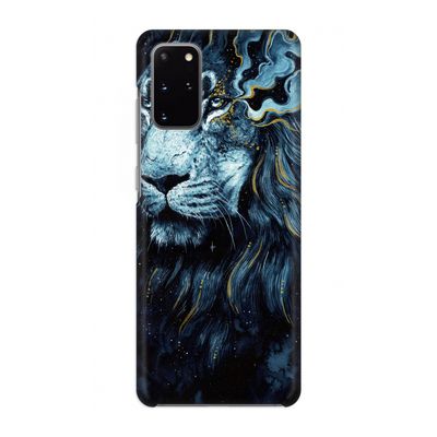 Darkness Lion: Volledig geprint Samsung Galaxy S20 Plus Hoesje