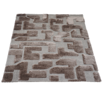 Vloerkleed Liana Bruin 200 x 290 cm