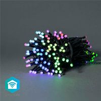 Nedis SmartLife Decoratieve LED | Wi-Fi | RGB | 168 LED&apos;s | 20 m | 1 stuks - WIFILX01C168 WIFILX01C168