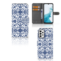 Samsung Galaxy A23 Hoesje Flower Blue