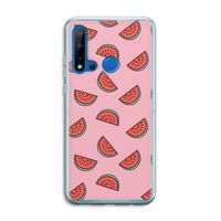 Watermeloen: Huawei P20 Lite (2019) Transparant Hoesje