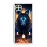 Wolf Dreamcatcher: Samsung Galaxy A22 4G Transparant Hoesje