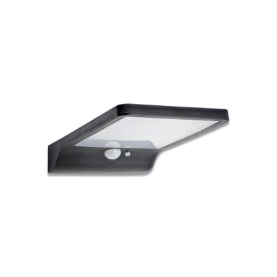 Solar LED-wandlamp met sensor Regina zwart