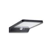 Solar LED-wandlamp met sensor Regina zwart Solar LED-wandlamp met sensor Regina zwart