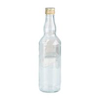 Glazen flessen met schroefdoppen 500 ml