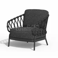Tierra Outdoor Loungestoel Natal Charcoal