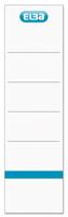 Elba rugetiketten, ft 19x5,9 cm, wit 10 st