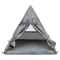 Trixie kattenmand tipi samoa grijs