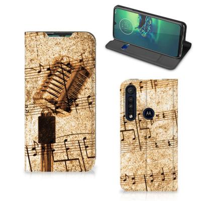 Motorola G8 Plus Stand Case Bladmuziek Motorola G8 Plus Stand Case Bladmuziek