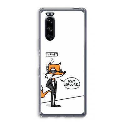 GSM secure: Sony Xperia 5 Transparant Hoesje