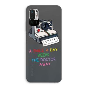 Smile: Xiaomi Redmi Note 10 5G Transparant Hoesje