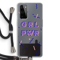 GRL PWR: OnePlus 9 Pro Transparant Hoesje met koord