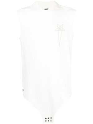 Rick Owens X Champion haut en coton à logo brodé - Tons neutres