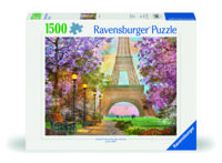 Ravensburger puzzel Verliefd in Parijs 1500 stukjes