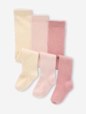 3 paar tricot maillots voor baby's ecru