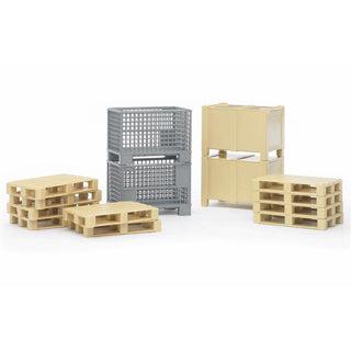 Bruder logistiekset met pallets