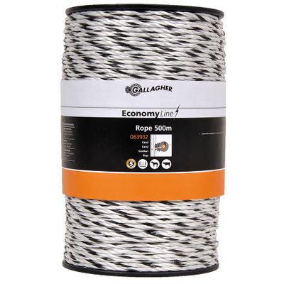 Gallagher EconomyLine cord wit 500m - 063932 063932