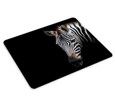 Muismat zebra Zwart en wit