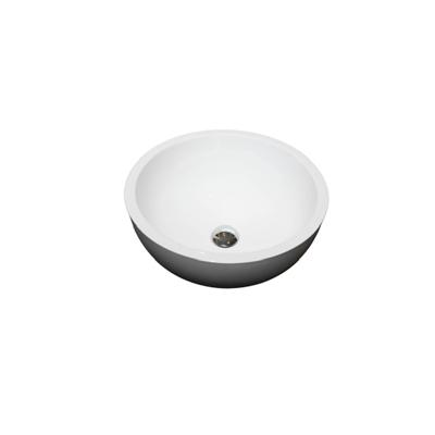 Waskom Loutro Milano Rond 39x39x15.5 cm Hoogglans Wit Loutro