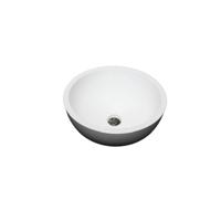Waskom Loutro Milano Rond 39x39x15.5 cm Hoogglans Wit Loutro