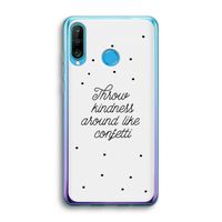 Confetti: Huawei P30 Lite Transparant Hoesje