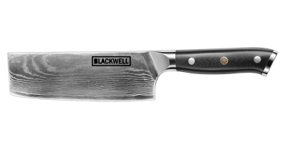 Blackwell Nakirimes Groentemes Japanse stijl - 67 lagen damaststaal - VG10 - 17,5 cm