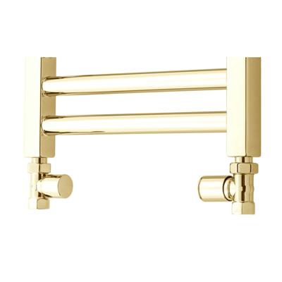 Radiator Zij-Aansluitset TVS Ventile 110 Goud TVS Design