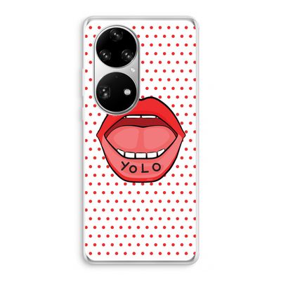 Yolo Denise: Huawei P50 Pro Transparant Hoesje