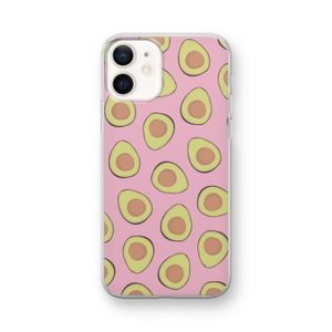 Dancing avocados: iPhone 12 mini Transparant Hoesje