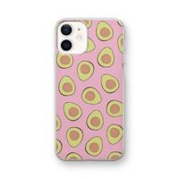 Dancing avocados: iPhone 12 mini Transparant Hoesje Dancing avocados: iPhone 12 mini Transparant Hoesje
