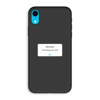 Reminder: iPhone XR Biologisch afbreekbaar hoesje