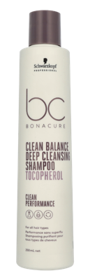 Schwarzkopf - Bonacure Clean Balance Deep Cleansing Shampoo 250 ml