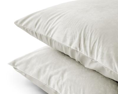 Sleeptime Velvet Kussensloop Fluweel Creme (2 in 1)