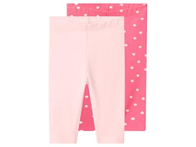lupilu Set van 2 baby leggings (Lichtroze/roze, 86/92) lupilu Set van 2 baby leggings (Lichtroze/roze, 86/92)