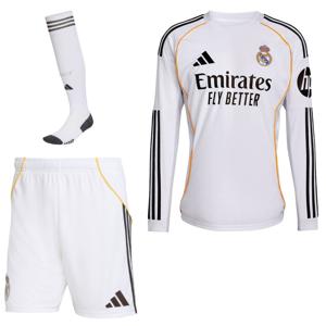 adidas Real Madrid Thuistenue Lange Mouwen 2025-2026