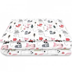 Dekbedset met Print Vosje 135x100 cm + Kussen 40x60 cm