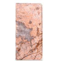 OPPO Reno8 Standcase Marmer Oranje - thumbnail