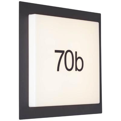 Brilliant HuisnummerlampSten zwart - G96503/75