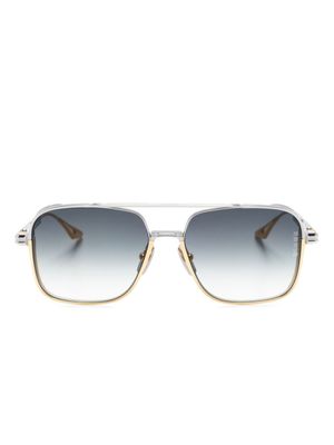 Dita Eyewear lunettes de soleil à monture carrée - Or